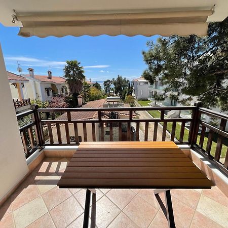 Galazia Akti Seaside Apartments Nikíti Kültér fotó