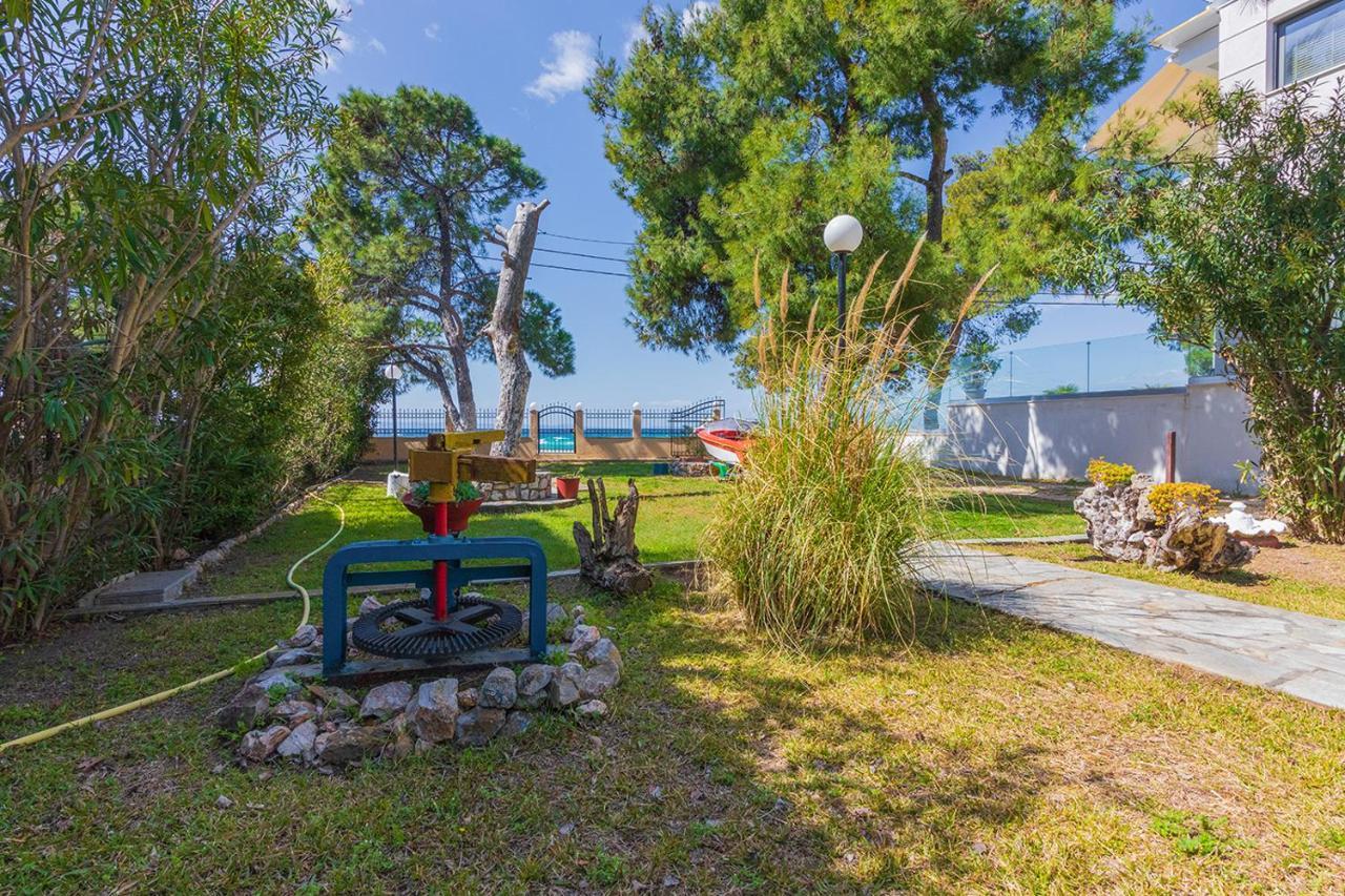 Galazia Akti Seaside Apartments Nikíti Kültér fotó